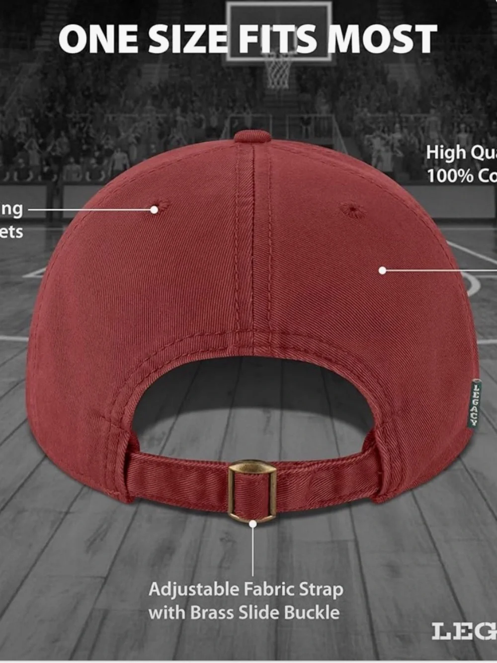 FSU Florida State Garnet Hat with White Logo